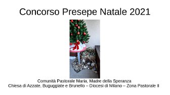 Concorso Presepe Natale 202102