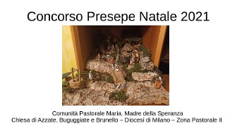 Concorso Presepe Natale 202105